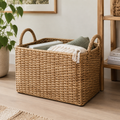 Woven Rattan Storage Basket